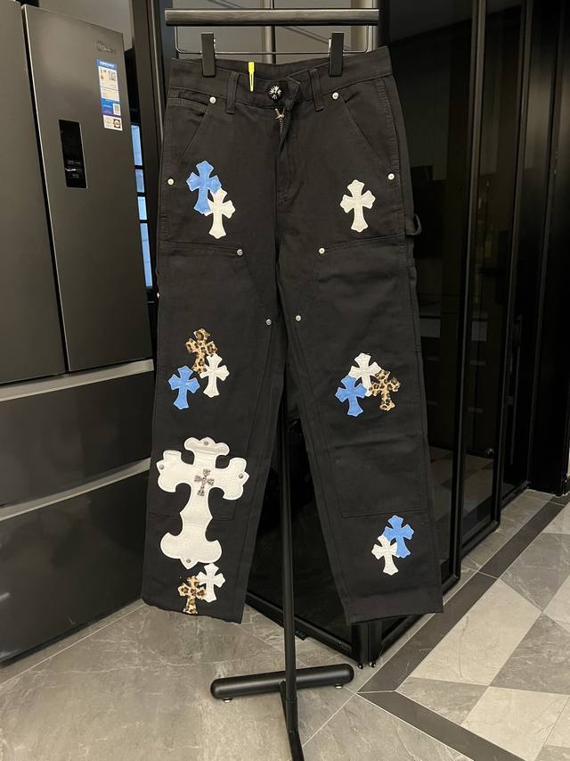The next day, Chrome Hearts 25Fw Ch workwear logging cross patchwork limited edi