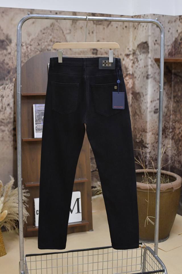 927# Hot Selling Lv 2025Ss New Autumn/Winter Original Single-Style Jeans, Super