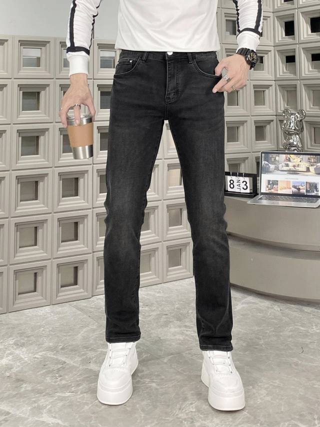 8253# Lv 25Ss New Arrival Original Single-Style Hot-Selling Jeans Super Custom S