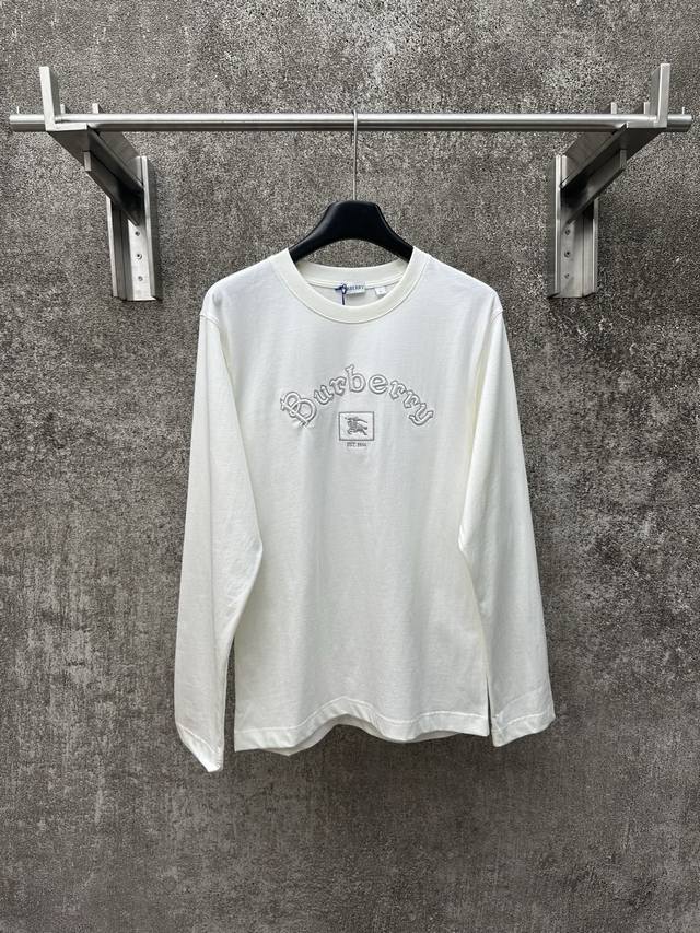 Burberry 25Ss Fall New Arrival Equestrian Equestrian Embroidery Gothic Style Cot