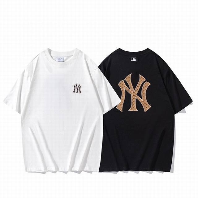 Style No. 076 Mlb New Ny Retro Monogram Logo Pullover Loose Versatile Unisex Cou