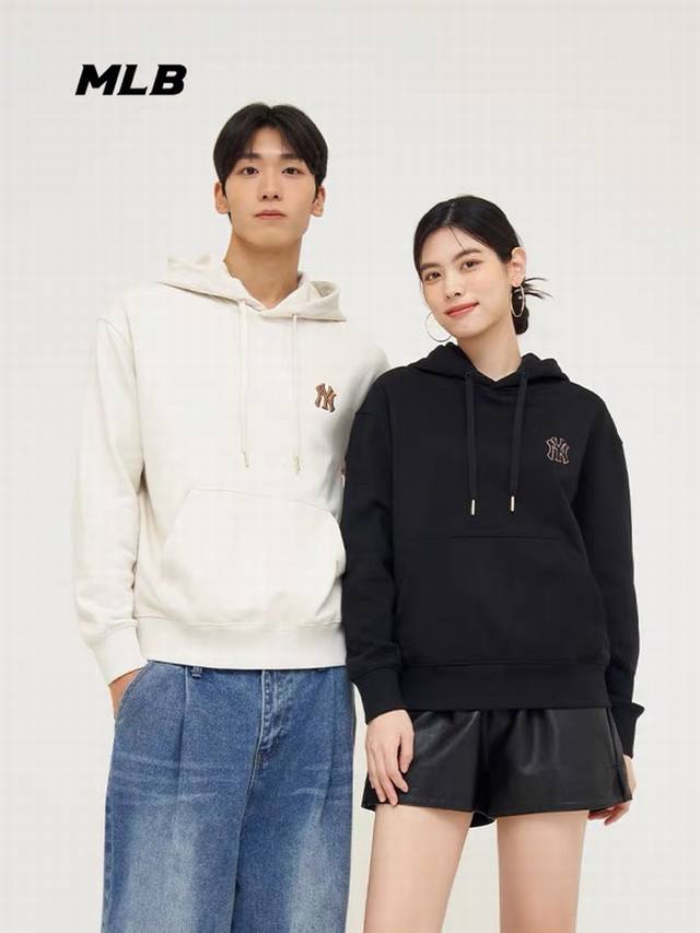 052# Mlb New Hooded Sweatshirt, Unisex New Hooded Sweatshirt Fabric: 380g Pure C