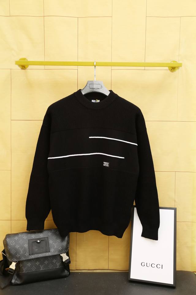 Burberry official website autumn/winter latest round neck sweater, same as in de