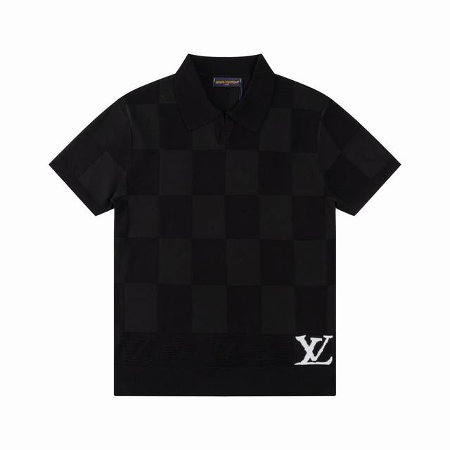 Louis Vuitton monogram checkered pattern T-shirt, exclusively customized, inspir