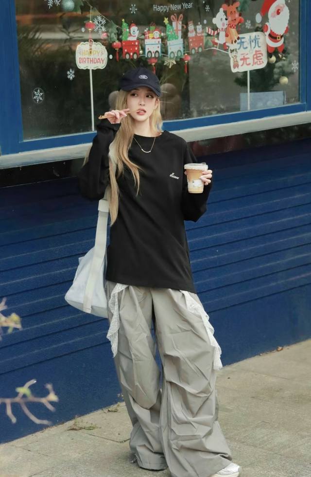 New Arrival D143# We11Done Official Website 25Ss Simple Logo Embroidered Drop Sh