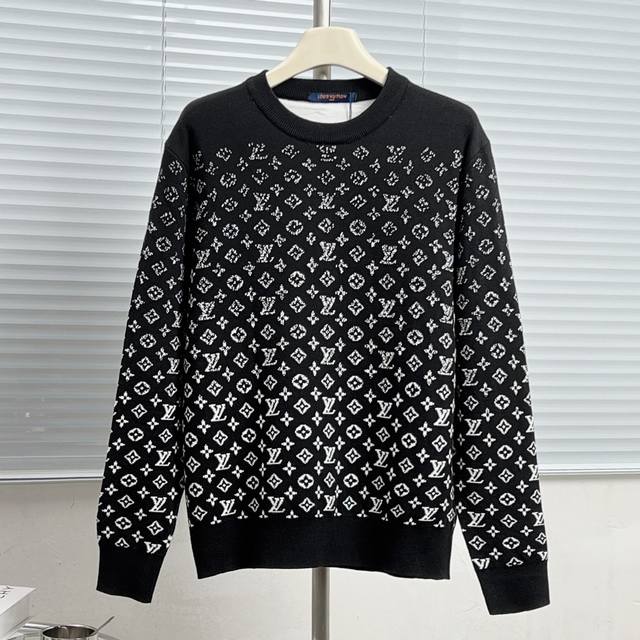 Louis Vuitton. Made with custom-woven combed wool fabric. The all-over monogram