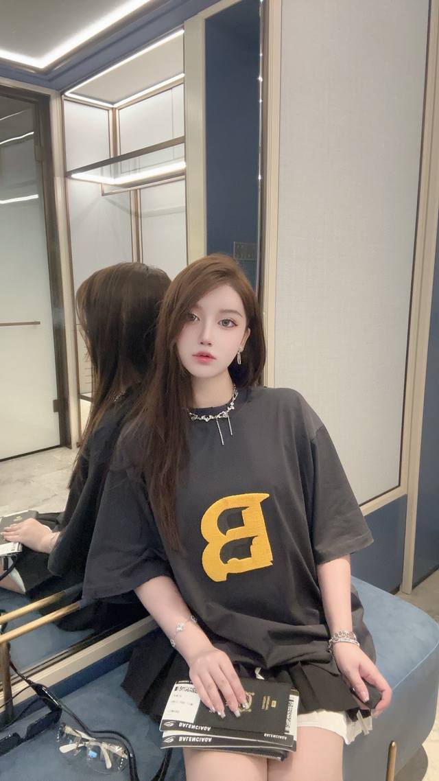 618 Special Offer: Toothbrush Show B Letter Short-Sleeve T-Shirt, White, All Siz