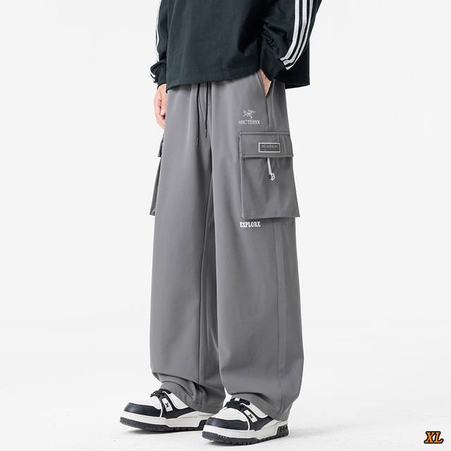 Arc'Teryx Exclusive New Autumn High-Quality Casual Cargo Pants, Plus Size, Loose