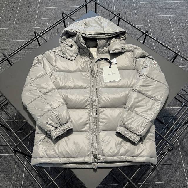Moncler Maya Grey Down Jacket, worn by Eason Chan. Ddd, one of Moncler's signatu
