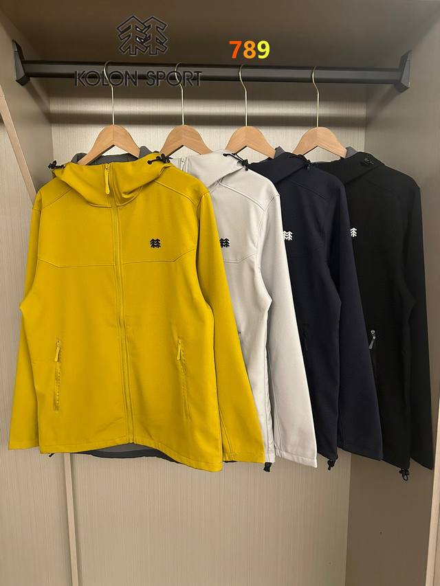 Kolon Casual Series Men's Half-Zip Sports Hoodie