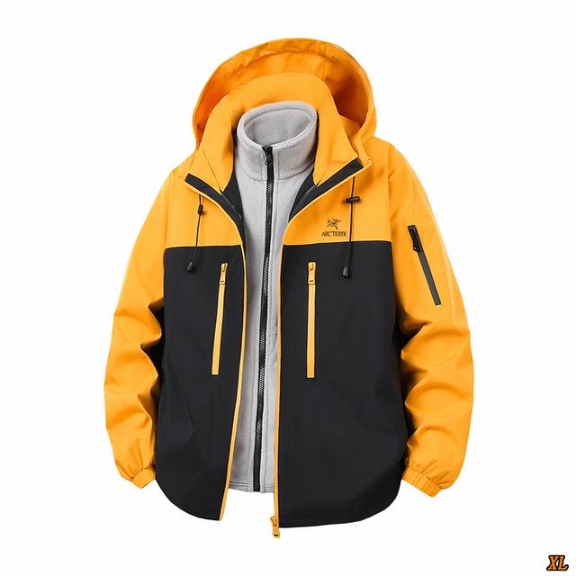 Arc'Teryx Exclusive New Arrival: High-Quality Fleece Lined Hiking Jacket with Wi