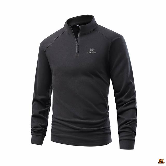 Arc'Teryx Exclusive New Arrival: High-Quality Stand Collar Half Cardigan Solid C