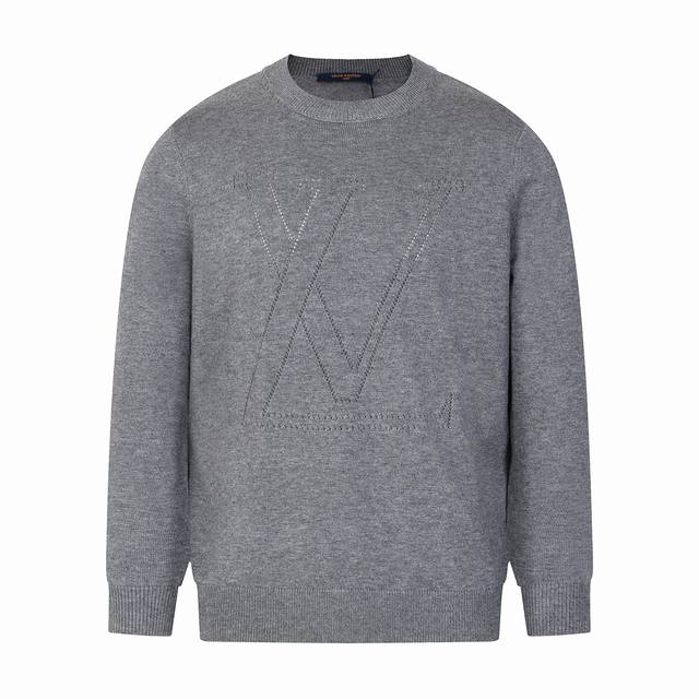 Louis Vuitto *25S Early Autumn New Cashmere Hollow-Out Sweater (Ddd) Original ve