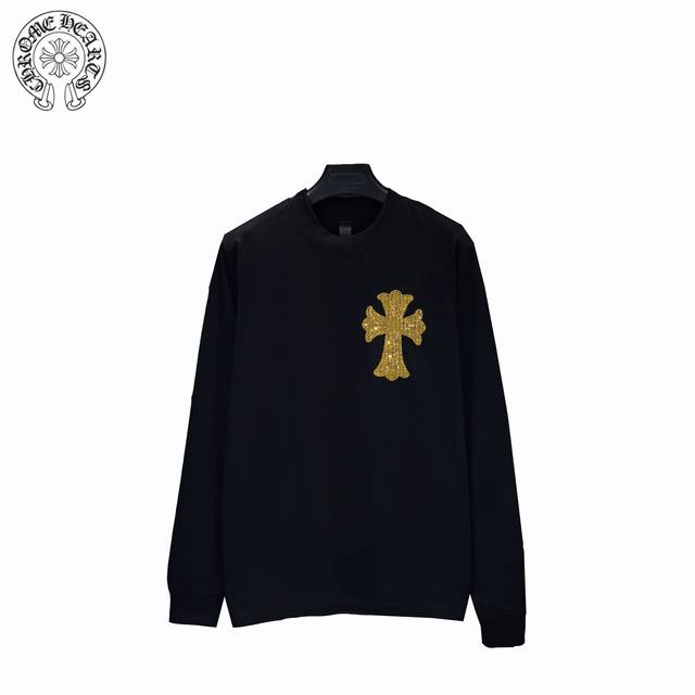 Chrome Hearts 25Fw Rhinestone Crew Neck Sweatshirt (Ddd) is made with 21-count d