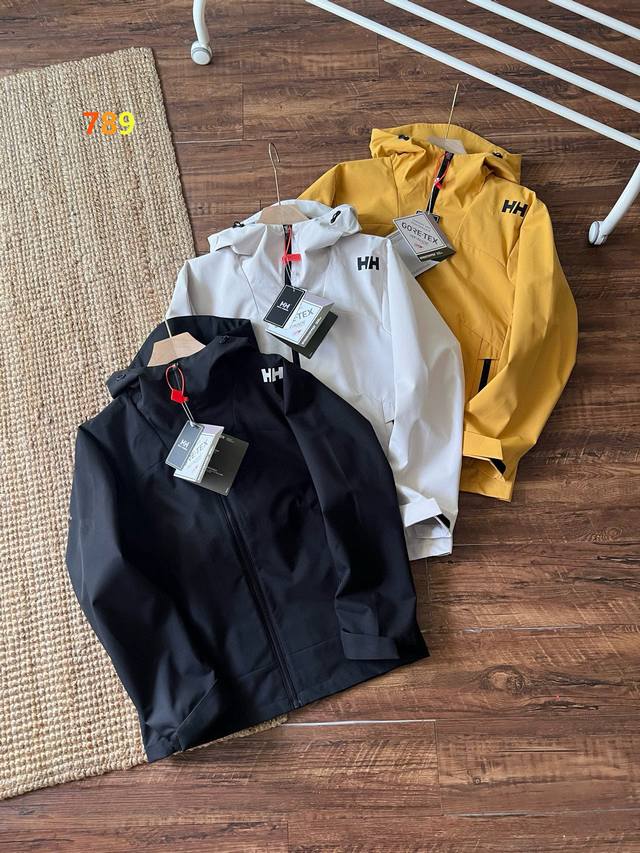 Helly Hansen Water-Repellent Couple Jacket, Salt Premium Series Outdoor Windproo