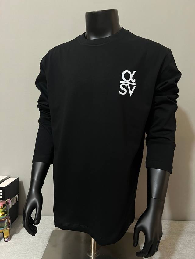 Arc'teryx New Arrival, 2025Fw Official & German Synchronized Alphasv Crew Neck P