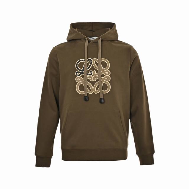 Loewe 25Fw 3D Taped Logo Hooded Sweatshirt. This new Loewe 25 Fall/Winter runnin