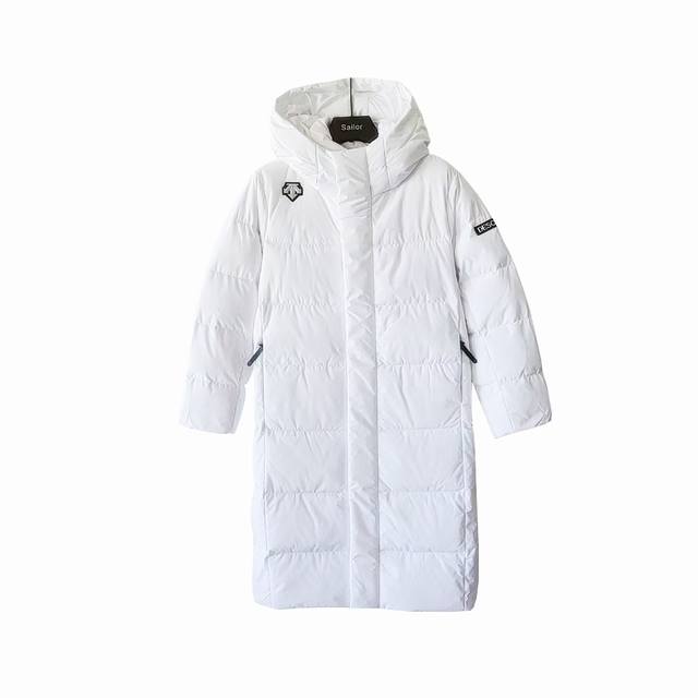 Real shot details + size chart Descente Couple Style Goose Down Thickened Long D