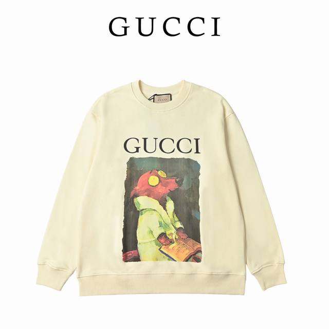 Fox Print Sweatshirt Size: Gucci New Arrival! Autumn/Winter High-Weight Sweatshi