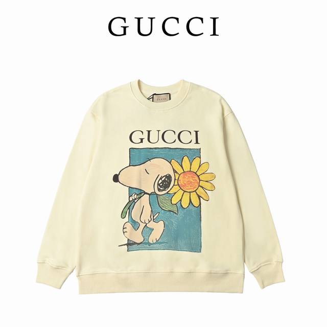 Snoopy Print Sweatshirt Size: Gucci New Arrival! Autumn/Winter Collection High-W