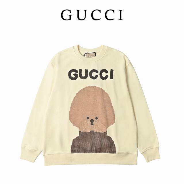 Khaki Bear Sweatshirt Size: Gucci New Arrival! Autumn/Winter High-Weight Sweatsh