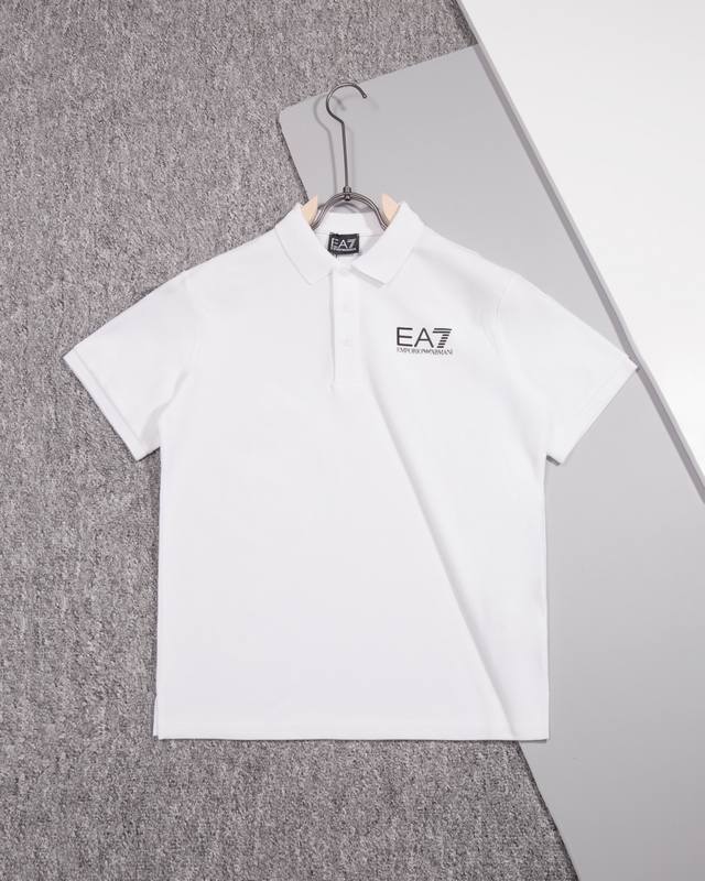 Armani short-sleeved polo shirt. Original fabric, same style as the official des