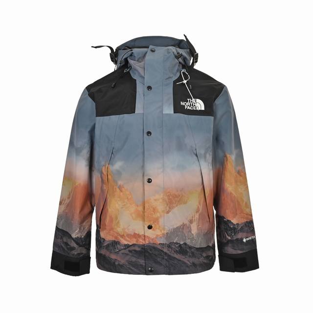 The North Face 23Fw Limited Edition 1990 Sunrise Golden Mountain Rain Jacket Top