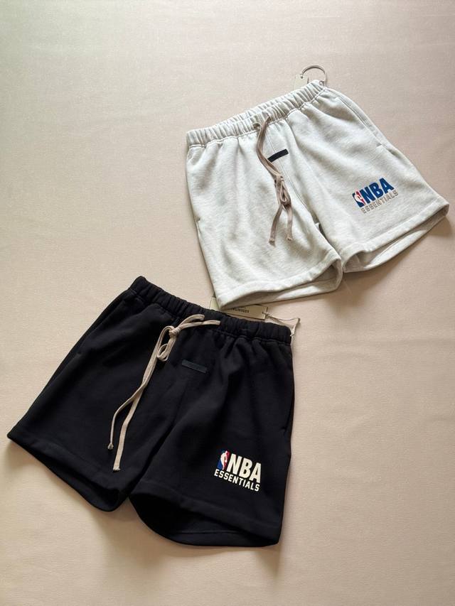 Essentials Collaboration with NBA All-Stars Spring/Summer Loose Shorts: A repres