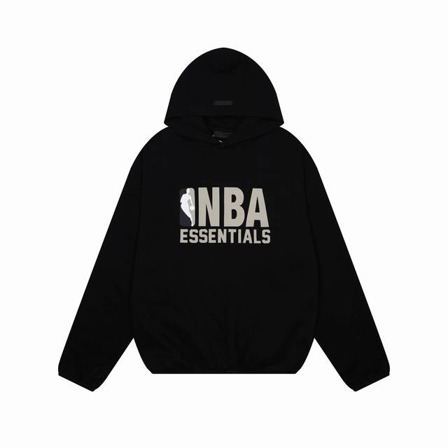 Fear Of God Essentials X NBA Collaboration NBA Hoodie, Comfortable Loose Fit, Dr