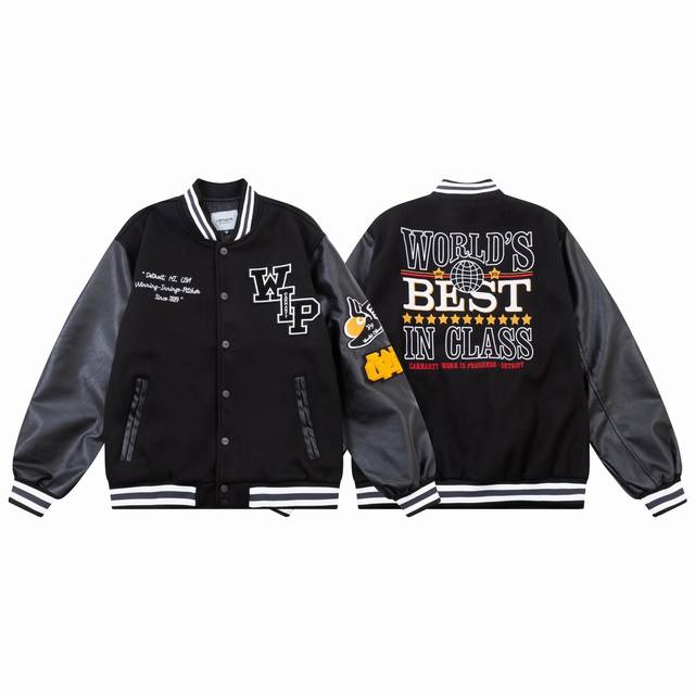 Carhartt Wip Baseball Uniform - - High-weight wool fabric, custom-made, slightly