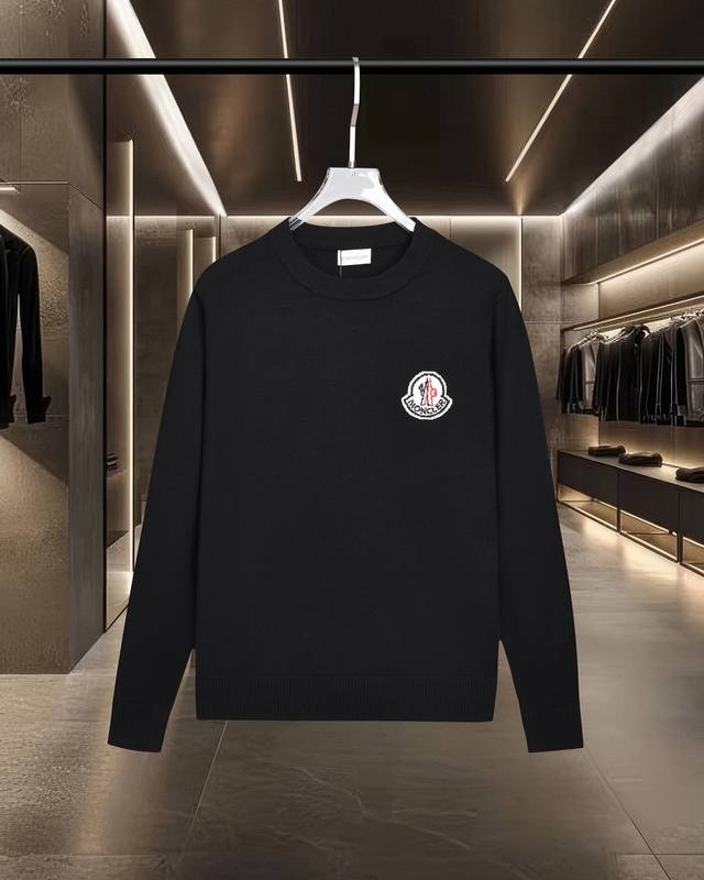 Confidently stocked Moncler 25Fw classic style casual knit pullover sweater with