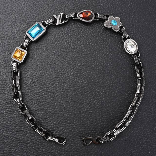 Louis Vuitton LV Paradise Stone Tricolor Necklace Paradise Stone Bracelet witnes