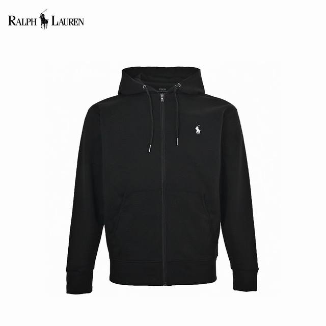 Ralph Lauren 24Fw Basic Pony Embroidery Zip-Up Sweatshirt Jacket (Unisex) 380g p