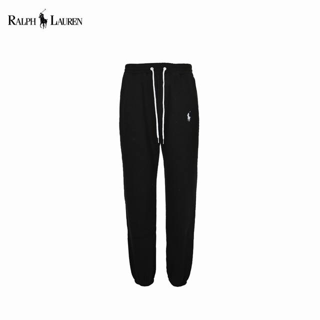 Ralph Lauren 24Fw Basic Pony Embroidery Drawstring Trousers (Ddd) Unisex, 380g p