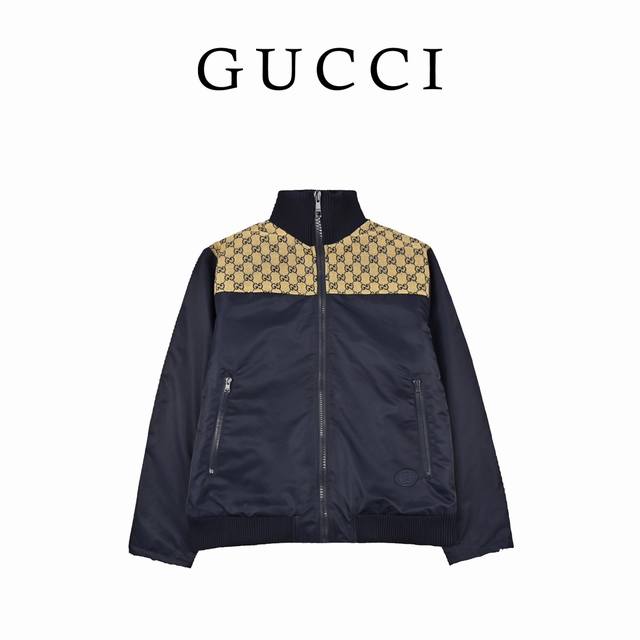 Gucci New Color-Blocked Cotton Jacket (Ddd) - Latest Authentic Replica from Offi