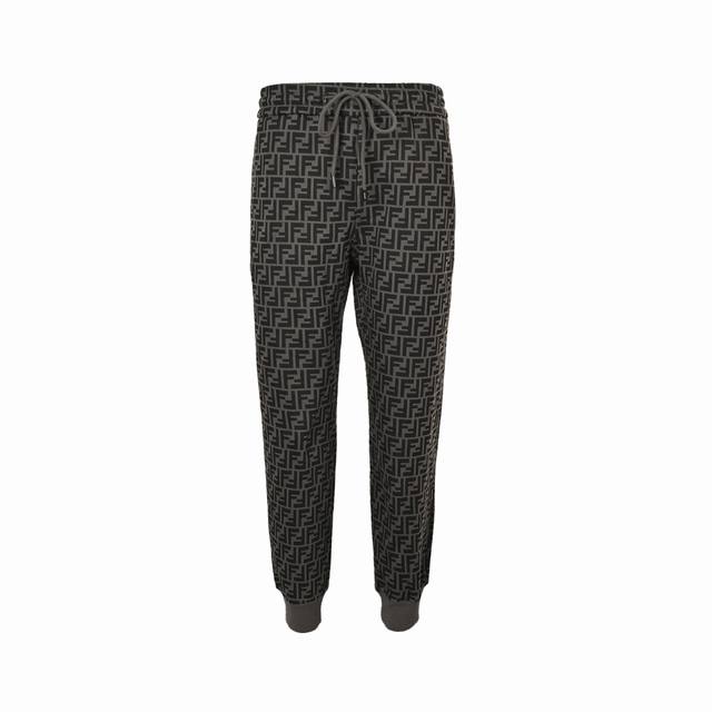 Fendi Ff element all-over logo print suit pants Understated luxury, Fd classic e