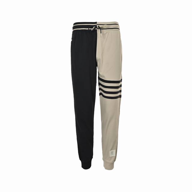 Thom Browne Four-Stripe Webbing Pants (Ddd). The fabric is professionally custom