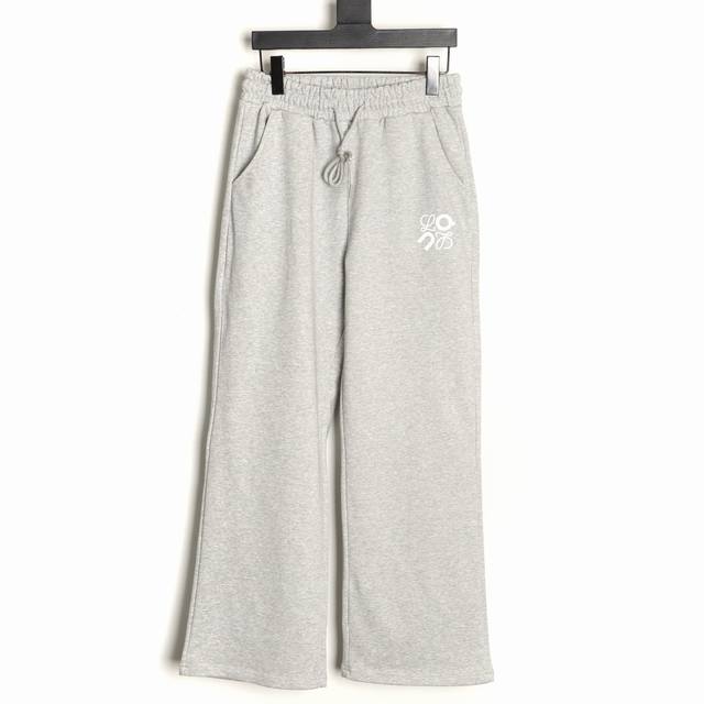 Loewe X On 25Fw Collaboration Pants. Made of 400g pure cotton terry cloth fabric