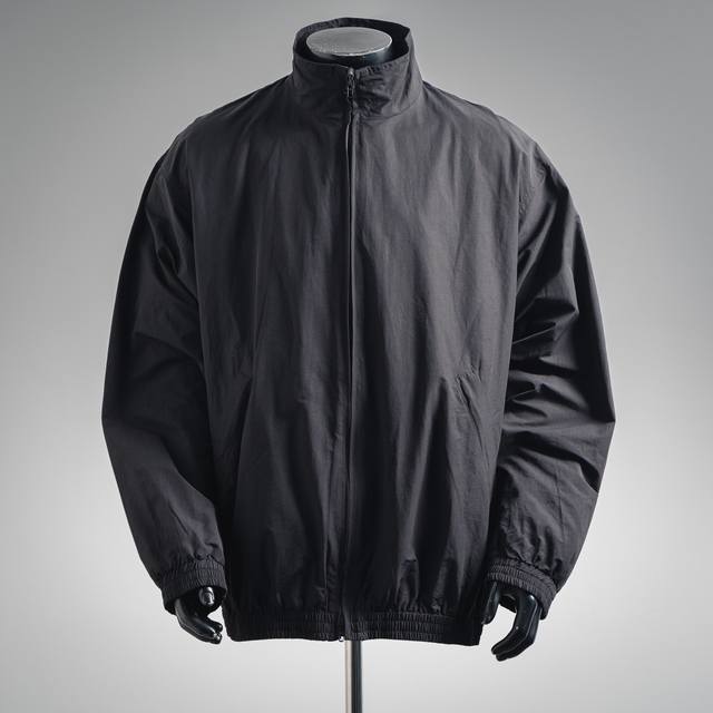 Balenciaga 25Ss Year of the Dragon Sanskrit Embroidered Poplin Jacket with Stand