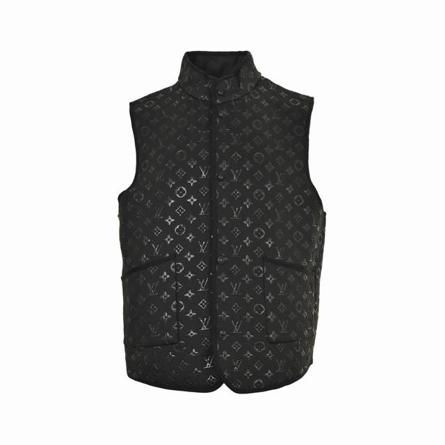 Louis Vuitton 25Fw Monogram Embossed Reversible Vest (Ddd) Brand Background: Lou