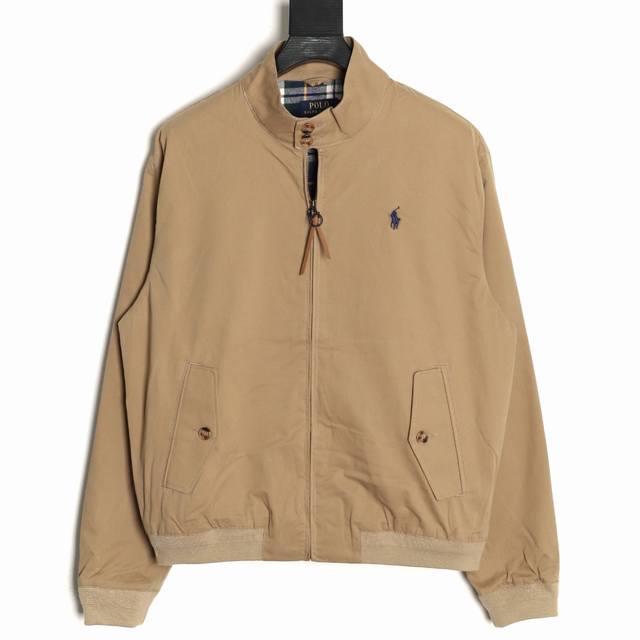 Ralph Lauren 25Fw Stand Collar Zip-Up Jacket. Heavy-duty ready-to-wear with a fe