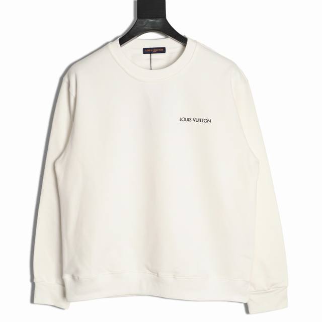 Louis Vuitton Lv 25Fw Crew Neck Sweatshirt (Ddd) 480G High-Grade Combed Cotton F