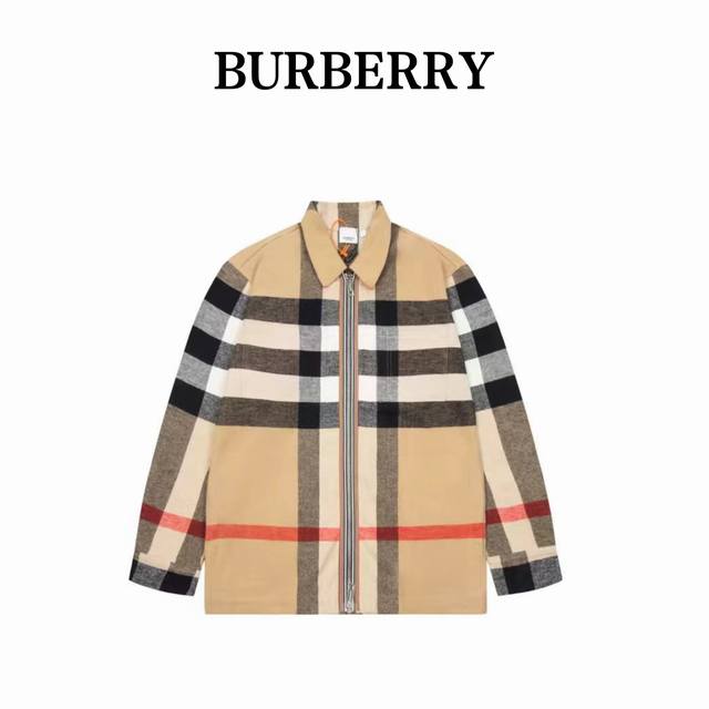 Burberry 22Fw Large Check Shirt Jacket (Ddd) - Purchased directly from the origi
