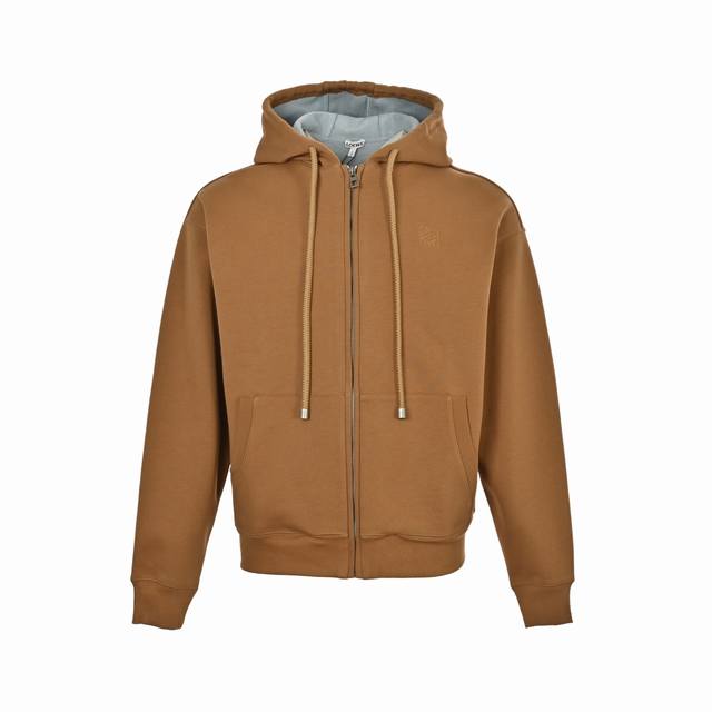 Loewe Khaki Embroidered Hoodie (Ddd) Made of imported high-count cotton, this ho
