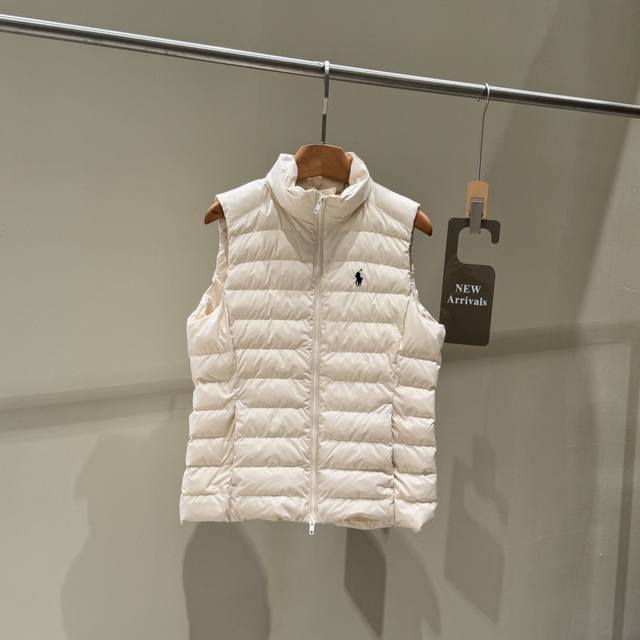 Ralph Lauren Pony Embroidered Vest for Women Ddd: L Ddd