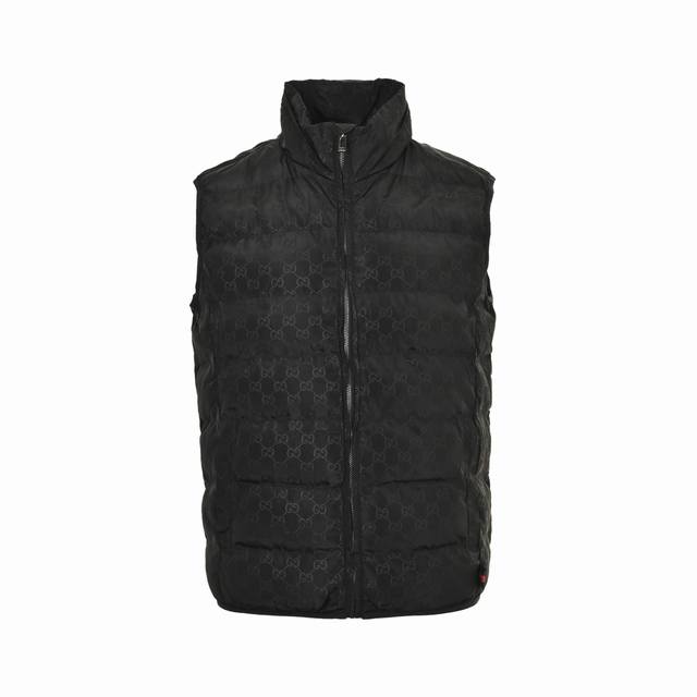 Gucci 25Fw All-over Jacquard Cotton Vest (Ddd) The fabric uses heavy-duty canvas