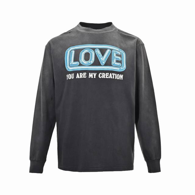 Saint Michael 24Fw Heart and Crane Print Long-Sleeve Shirt. The overall fabric i