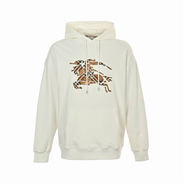 Burberry 25Fw Check Equestrian Appliqu