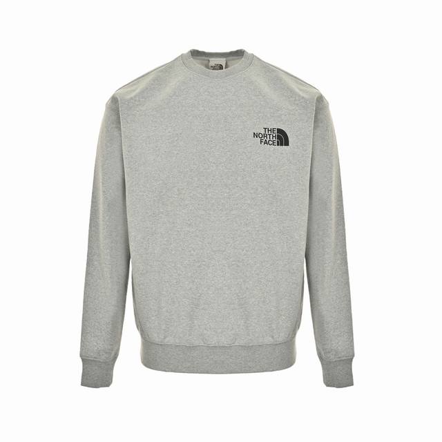 The North Face 24Fw Front and Back Logo Print Crew Neck Sweatshirt (Ddd) This sw