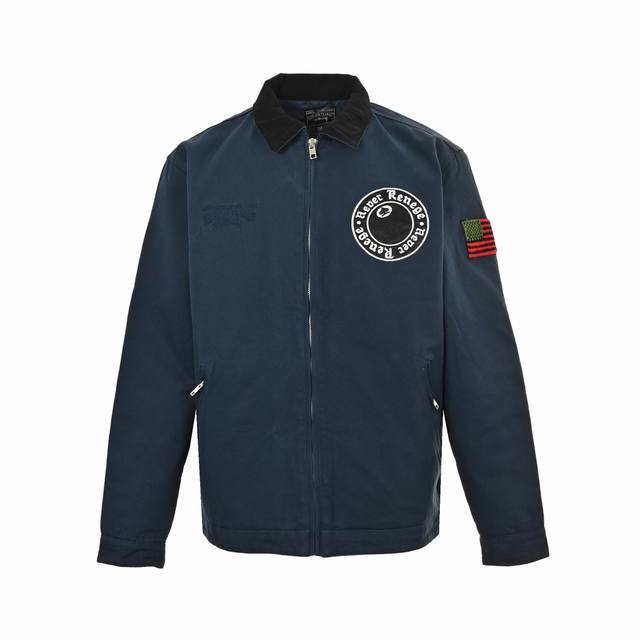 Stussy Denim Tears Collaboration Denim and Cotton Jacket Bloggers are showing of